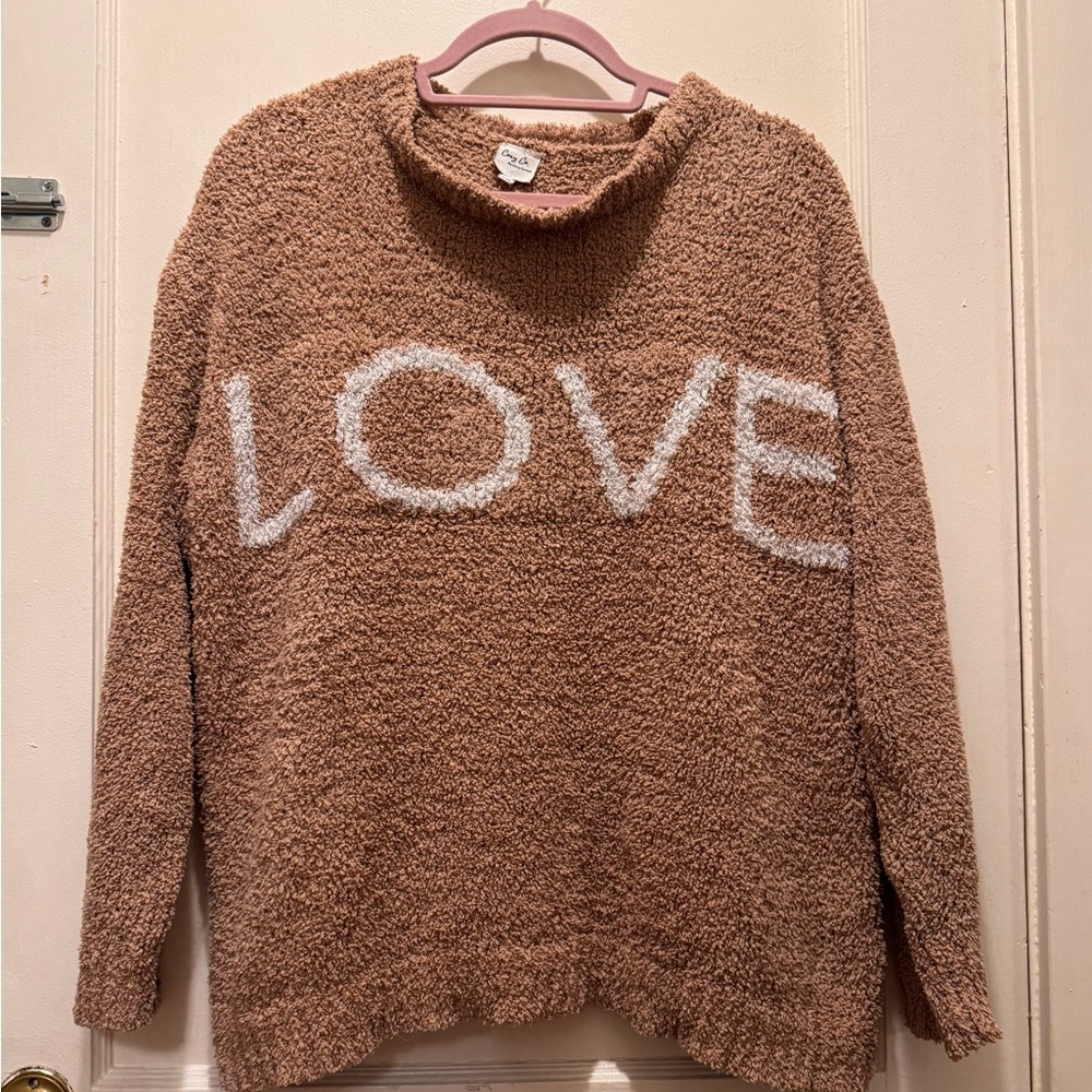 Cozy Co Boucle Love Sweater S/M